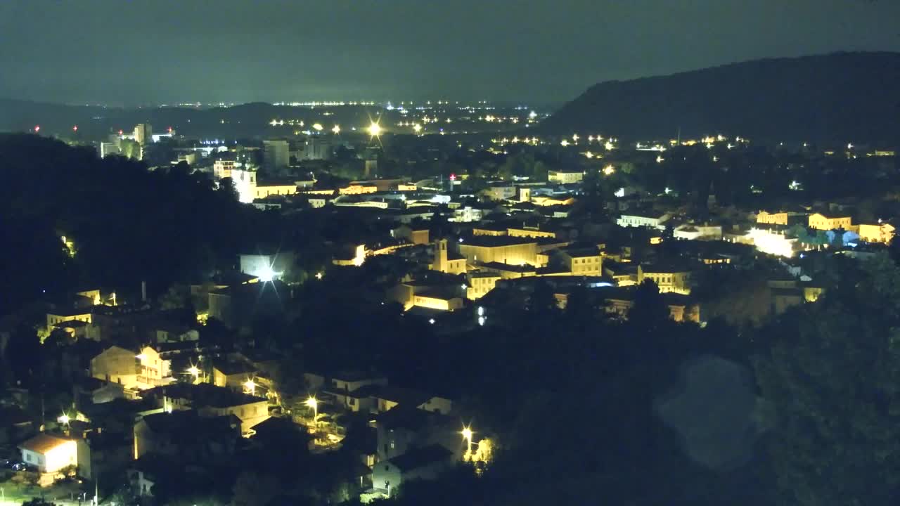 Nova Gorica in Gorica: Čudovit Razgled iz Frančiškanskega Samostana Kostanjevica