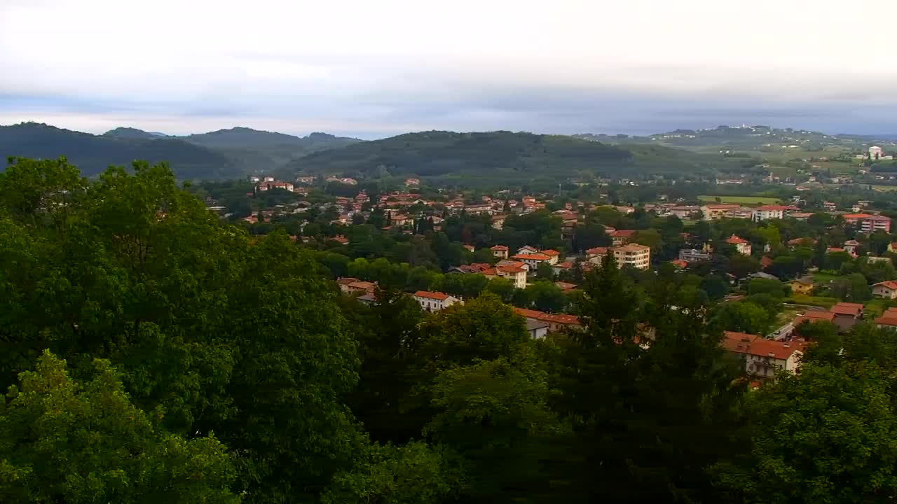 Nova Gorica in Gorica: Čudovit Razgled iz Frančiškanskega Samostana Kostanjevica