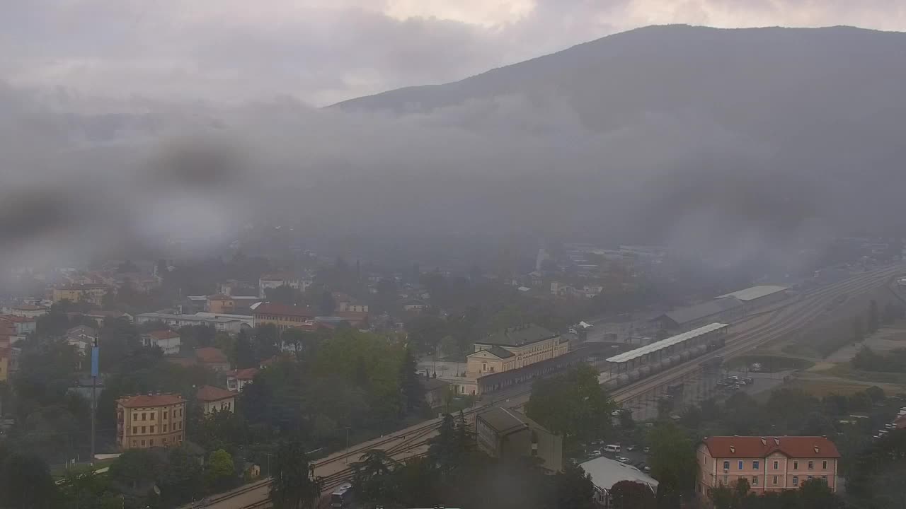 Nova Gorica et Gorizia : Vue Imprenable depuis le Monastère Franciscain de Kostanjevica