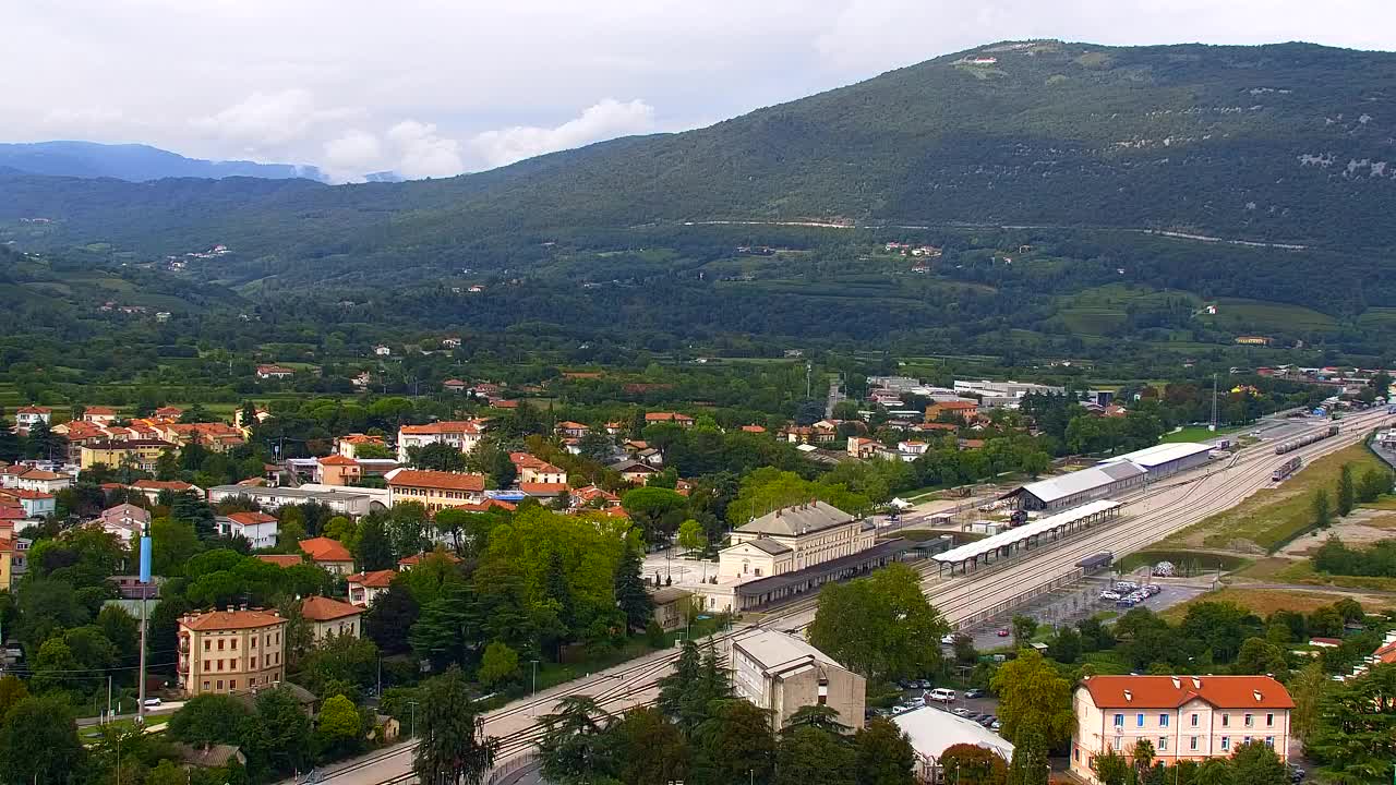 Nova Gorica in Gorica: Čudovit Razgled iz Frančiškanskega Samostana Kostanjevica