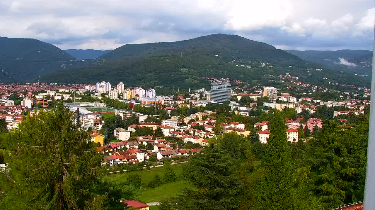 Nova Gorica in Gorica: Čudovit Razgled iz Frančiškanskega Samostana Kostanjevica