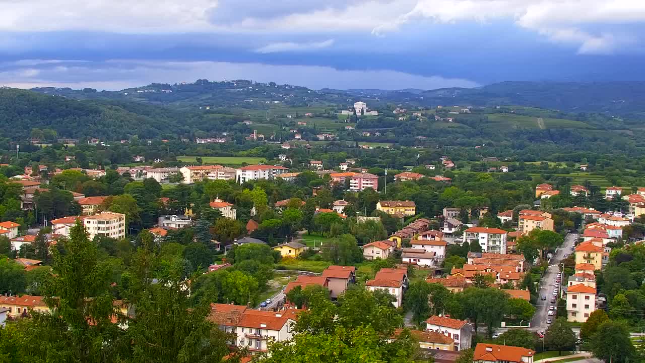 Nova Gorica in Gorica: Čudovit Razgled iz Frančiškanskega Samostana Kostanjevica