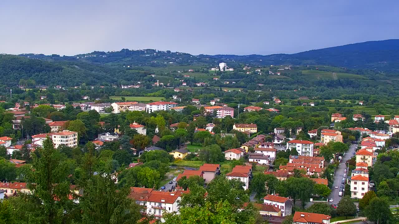 Nova Gorica et Gorizia : Vue Imprenable depuis le Monastère Franciscain de Kostanjevica