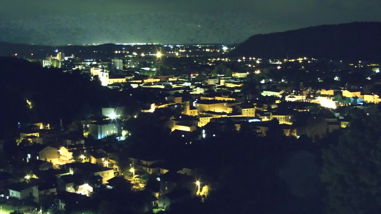 Nova Gorica in Gorica: Čudovit Razgled iz Frančiškanskega Samostana Kostanjevica