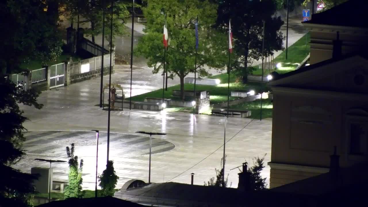Nova Gorica i Gorica: Prekrasan Pogled iz Franjevačkog Samostana Kostanjevica