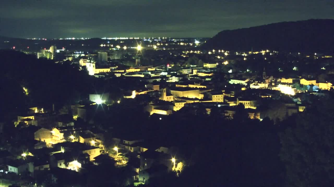 Nova Gorica in Gorica: Čudovit Razgled iz Frančiškanskega Samostana Kostanjevica