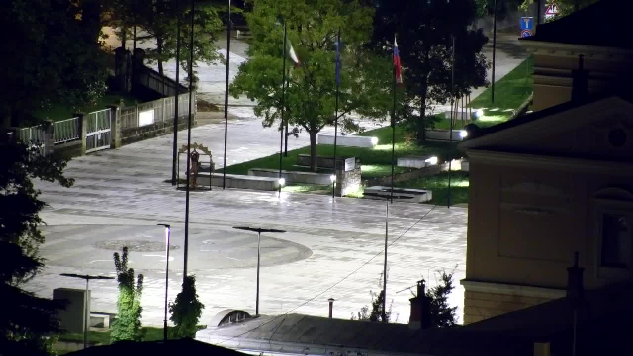 Nova Gorica i Gorica: Prekrasan Pogled iz Franjevačkog Samostana Kostanjevica