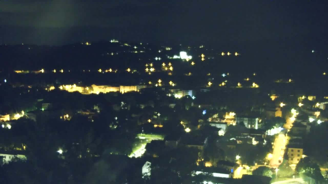 Nova Gorica in Gorica: Čudovit Razgled iz Frančiškanskega Samostana Kostanjevica