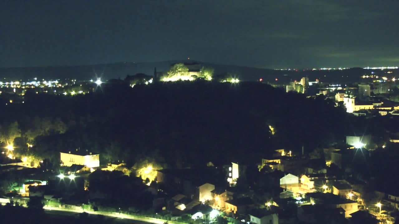 Nova Gorica in Gorica: Čudovit Razgled iz Frančiškanskega Samostana Kostanjevica