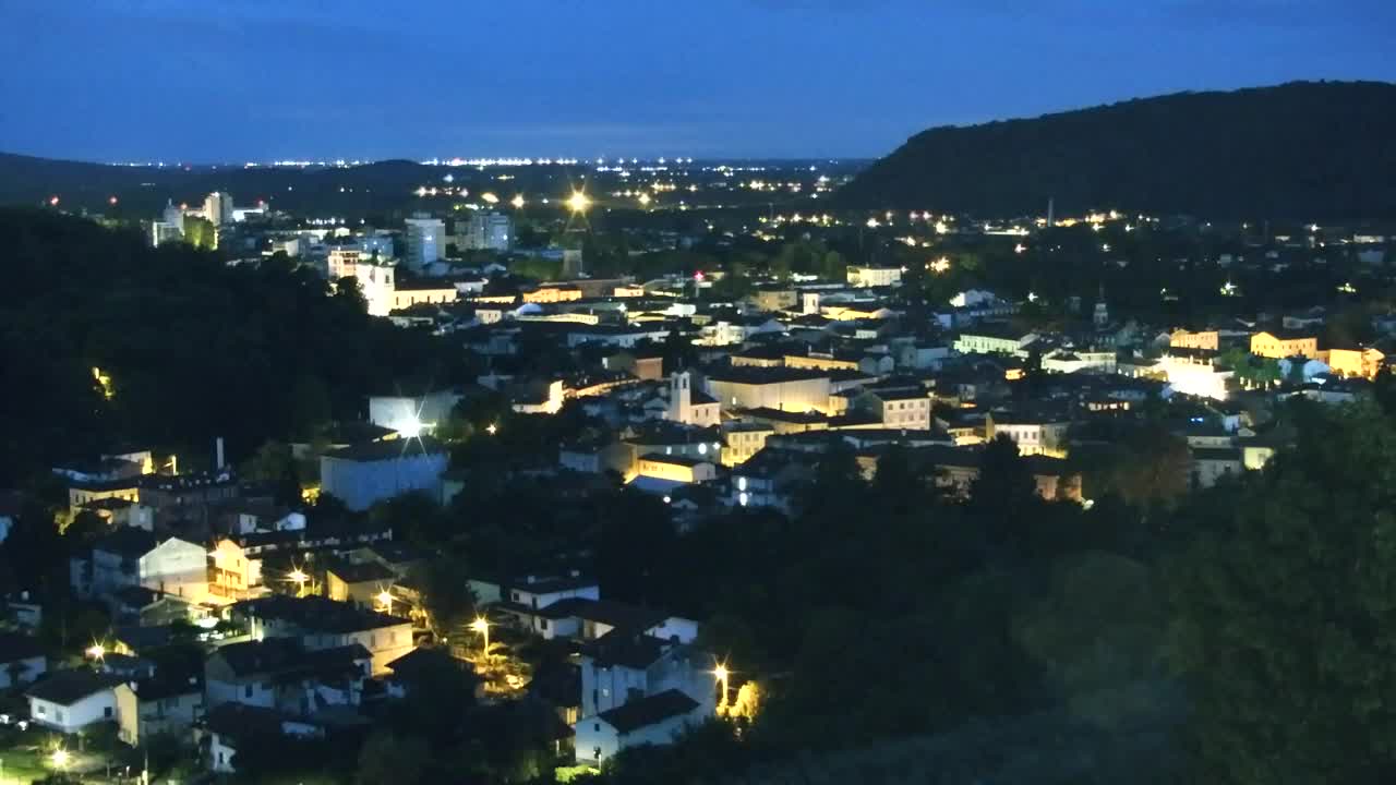 Nova Gorica in Gorica: Čudovit Razgled iz Frančiškanskega Samostana Kostanjevica