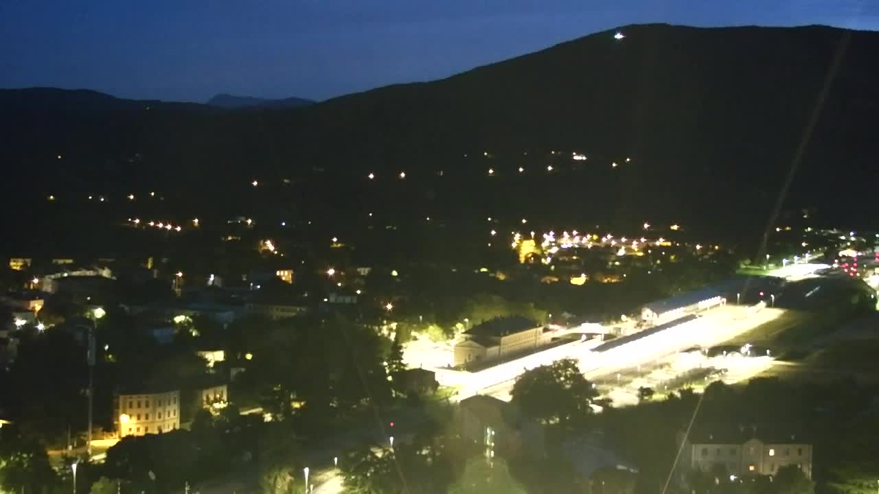 Nova Gorica i Gorica: Prekrasan Pogled iz Franjevačkog Samostana Kostanjevica