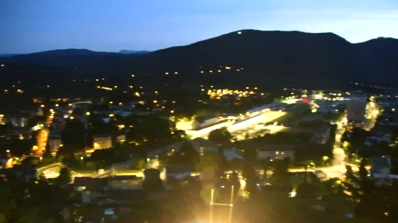Nova Gorica in Gorica: Čudovit Razgled iz Frančiškanskega Samostana Kostanjevica