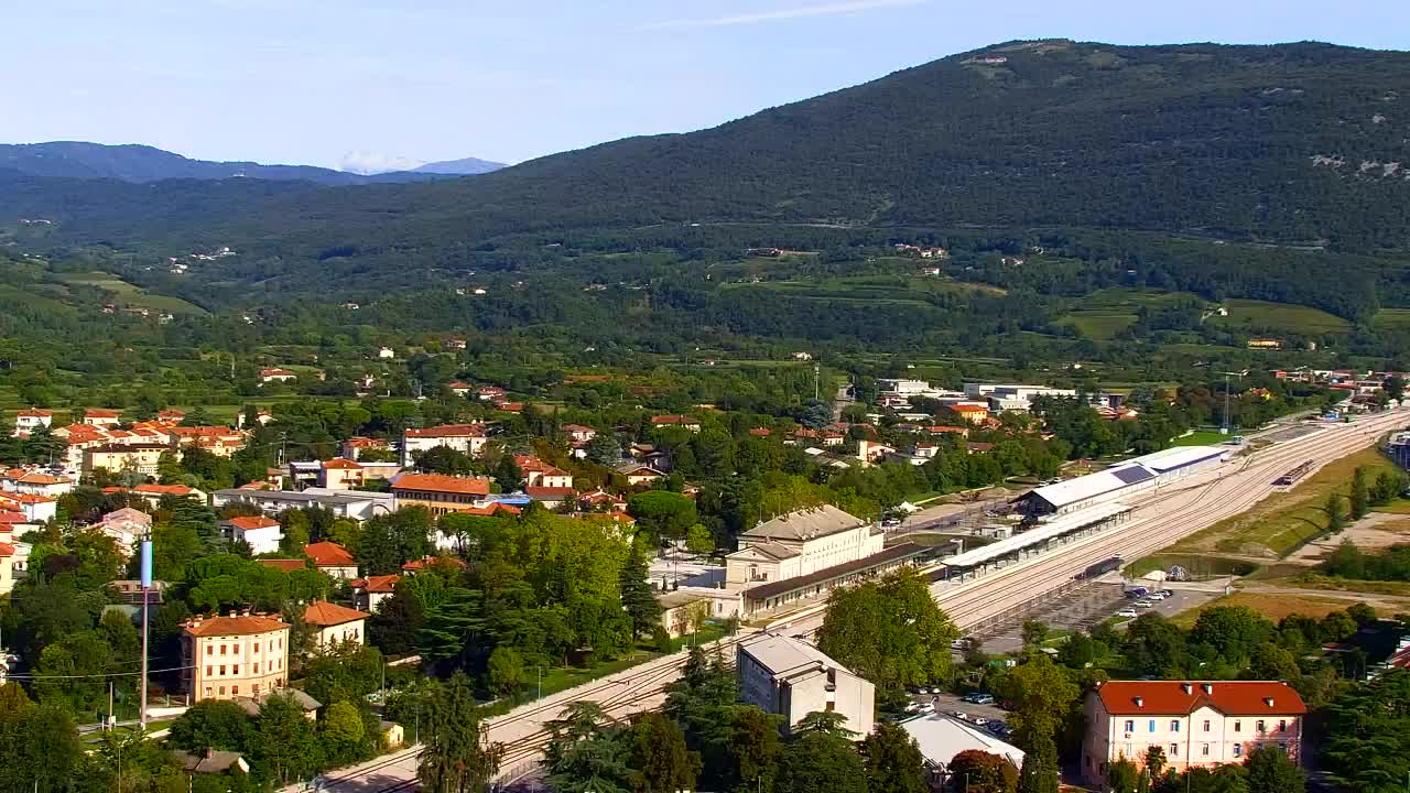 Nova Gorica et Gorizia : Vue Imprenable depuis le Monastère Franciscain de Kostanjevica