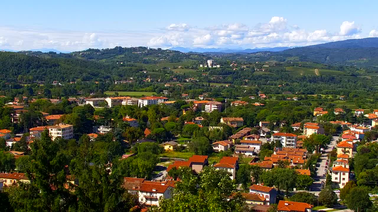 Nova Gorica et Gorizia : Vue Imprenable depuis le Monastère Franciscain de Kostanjevica