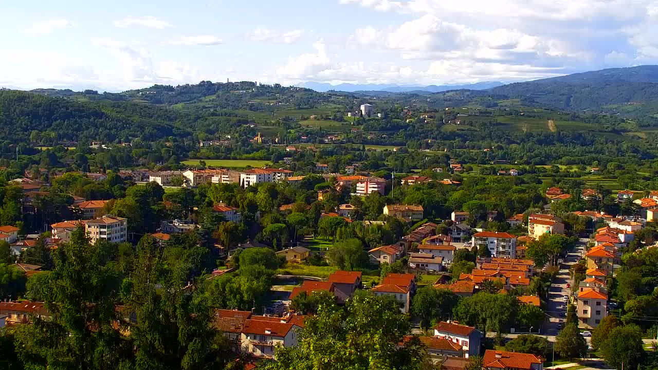 Nova Gorica et Gorizia : Vue Imprenable depuis le Monastère Franciscain de Kostanjevica