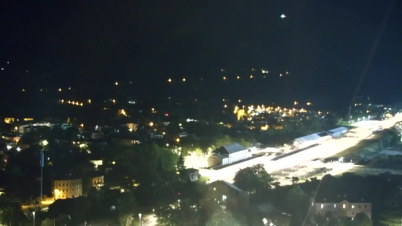 Nova Gorica i Gorica: Prekrasan Pogled iz Franjevačkog Samostana Kostanjevica