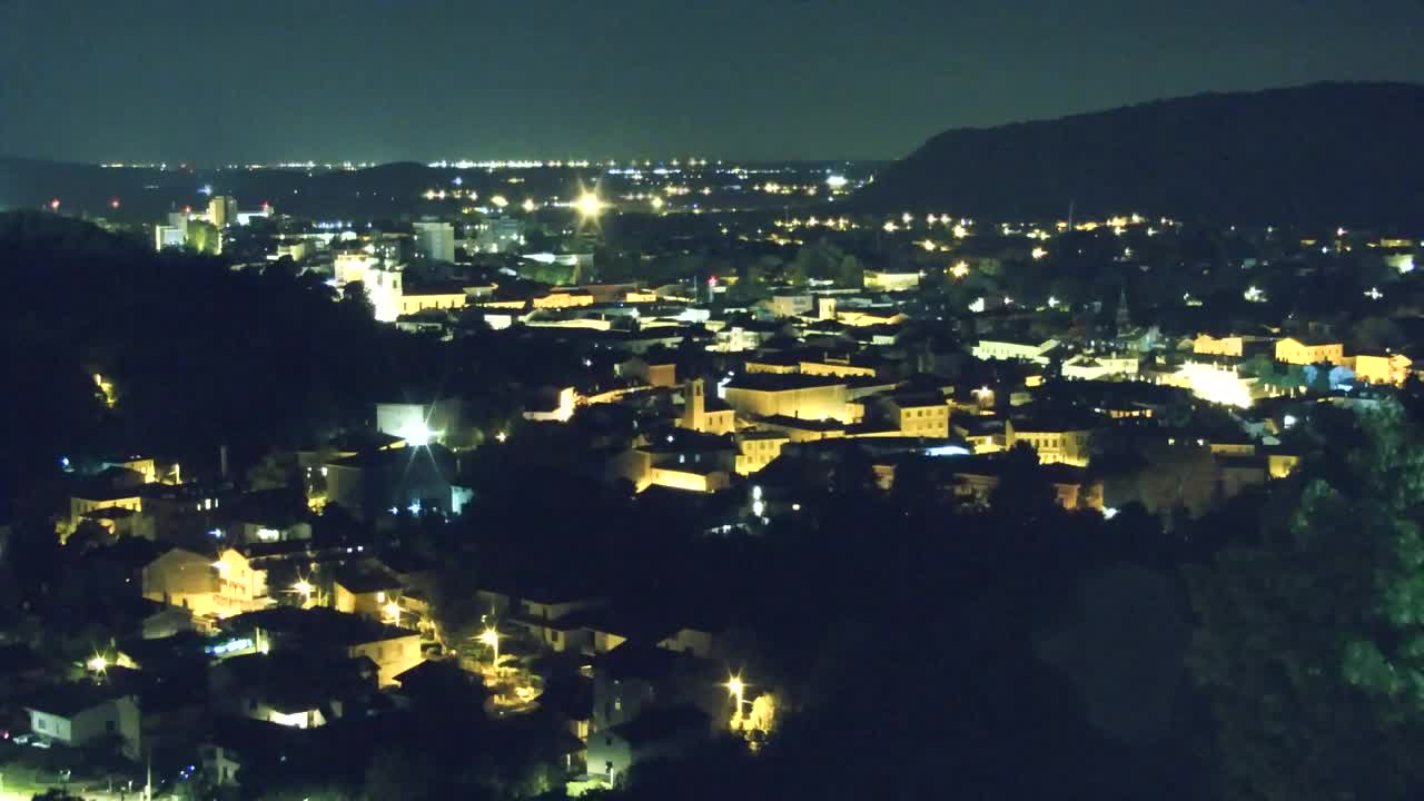 Nova Gorica in Gorica: Čudovit Razgled iz Frančiškanskega Samostana Kostanjevica