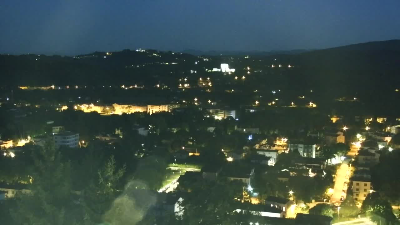 Nova Gorica et Gorizia : Vue Imprenable depuis le Monastère Franciscain de Kostanjevica
