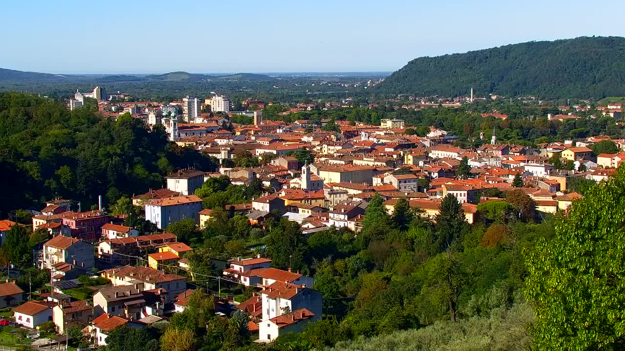 Nova Gorica in Gorica: Čudovit Razgled iz Frančiškanskega Samostana Kostanjevica