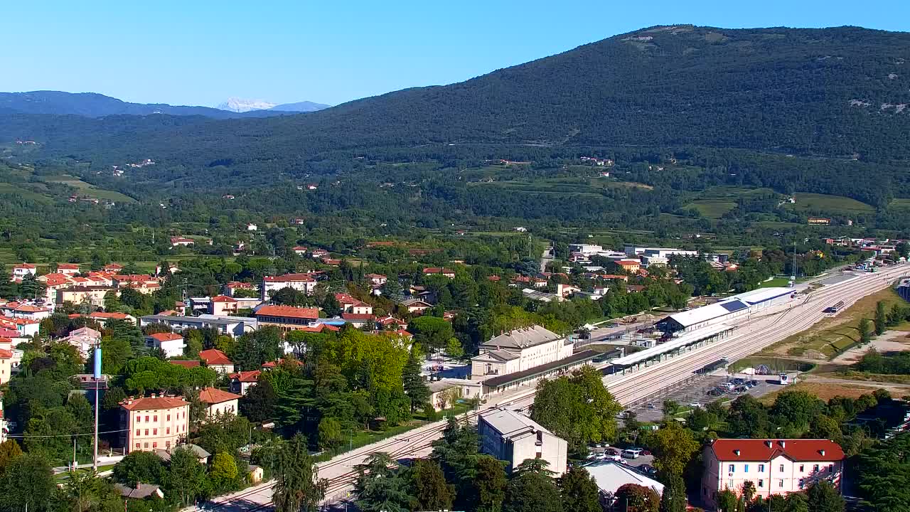 Nova Gorica in Gorica: Čudovit Razgled iz Frančiškanskega Samostana Kostanjevica