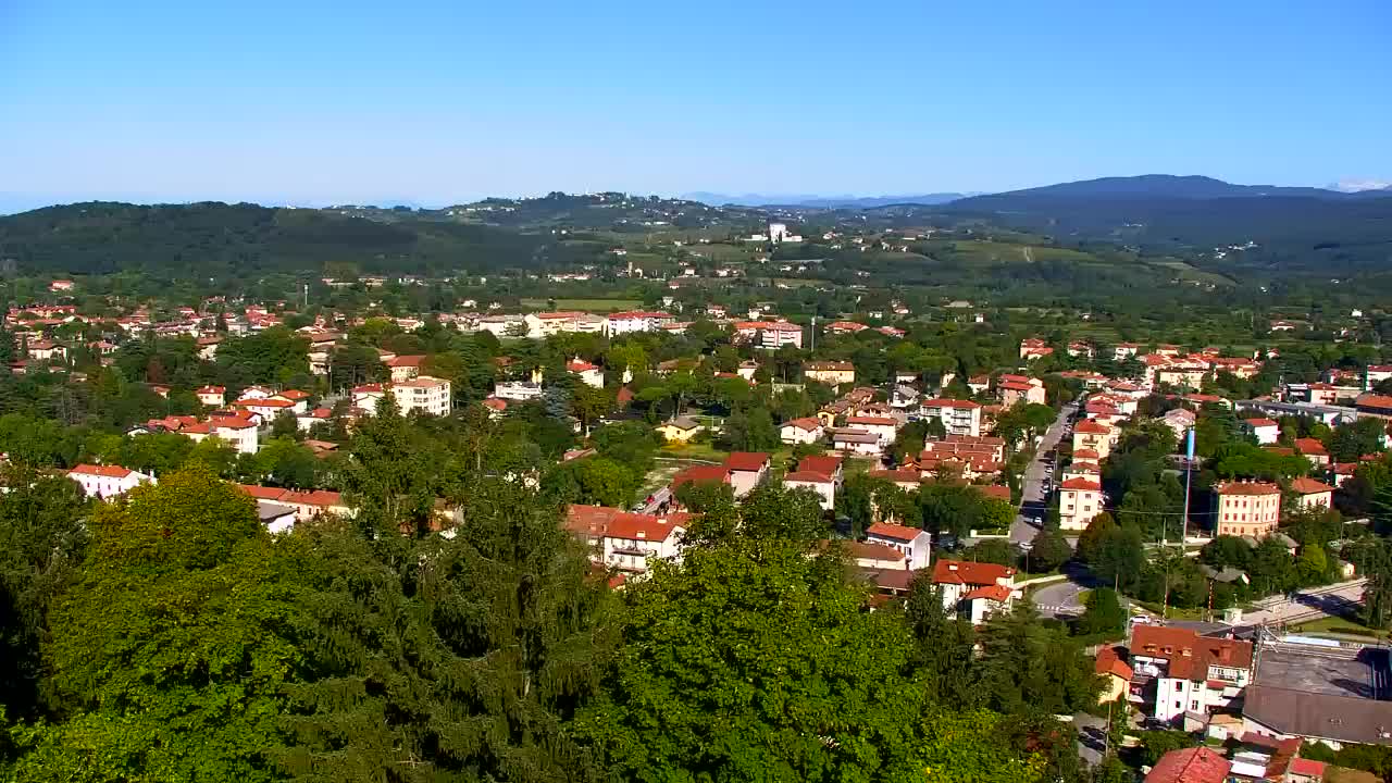 Nova Gorica et Gorizia : Vue Imprenable depuis le Monastère Franciscain de Kostanjevica