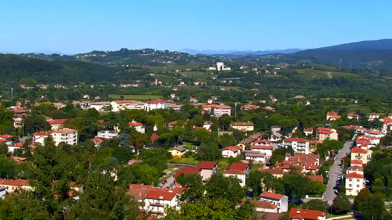 Nova Gorica et Gorizia : Vue Imprenable depuis le Monastère Franciscain de Kostanjevica