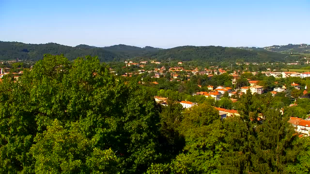 Nova Gorica in Gorica: Čudovit Razgled iz Frančiškanskega Samostana Kostanjevica