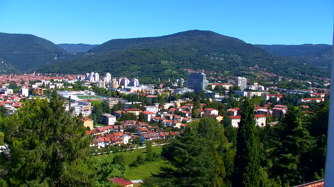 Nova Gorica in Gorica: Čudovit Razgled iz Frančiškanskega Samostana Kostanjevica