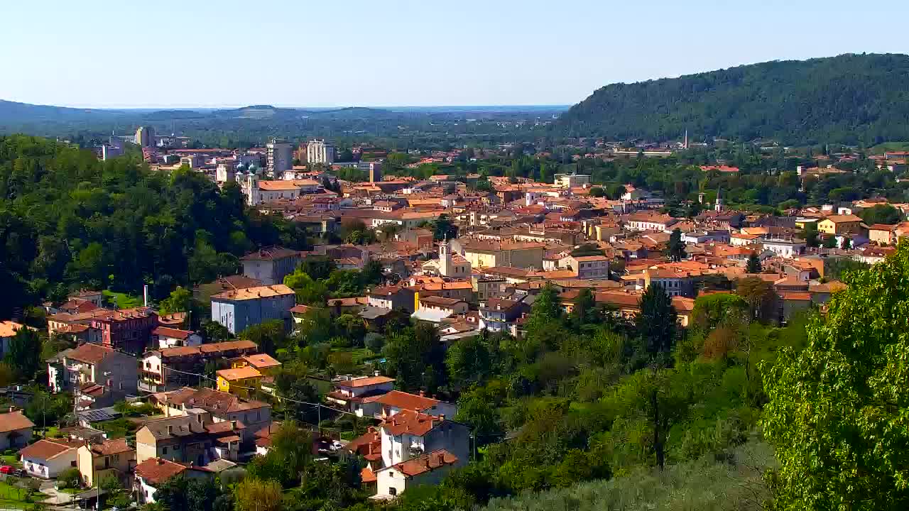 Nova Gorica et Gorizia : Vue Imprenable depuis le Monastère Franciscain de Kostanjevica
