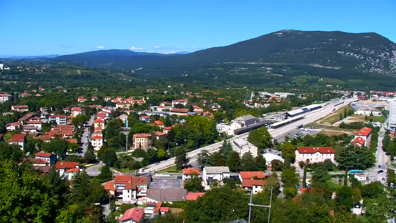 Nova Gorica in Gorica: Čudovit Razgled iz Frančiškanskega Samostana Kostanjevica