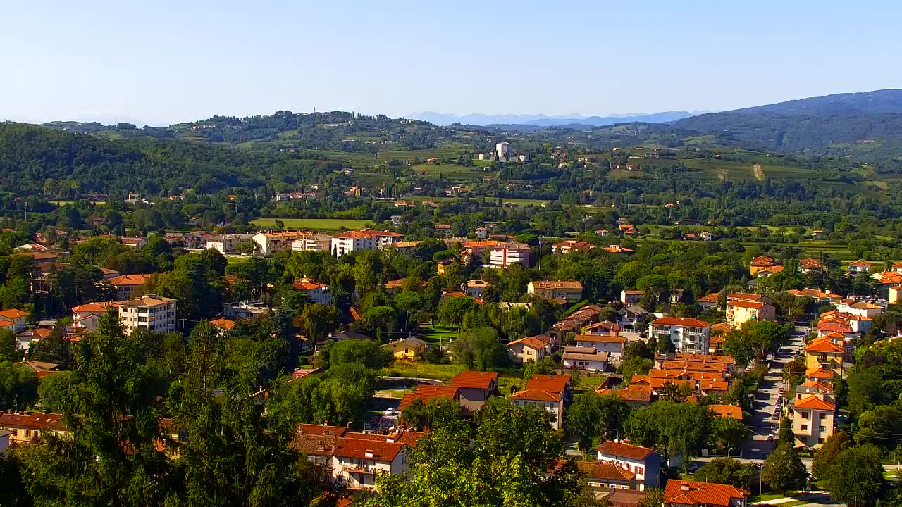 Nova Gorica et Gorizia : Vue Imprenable depuis le Monastère Franciscain de Kostanjevica