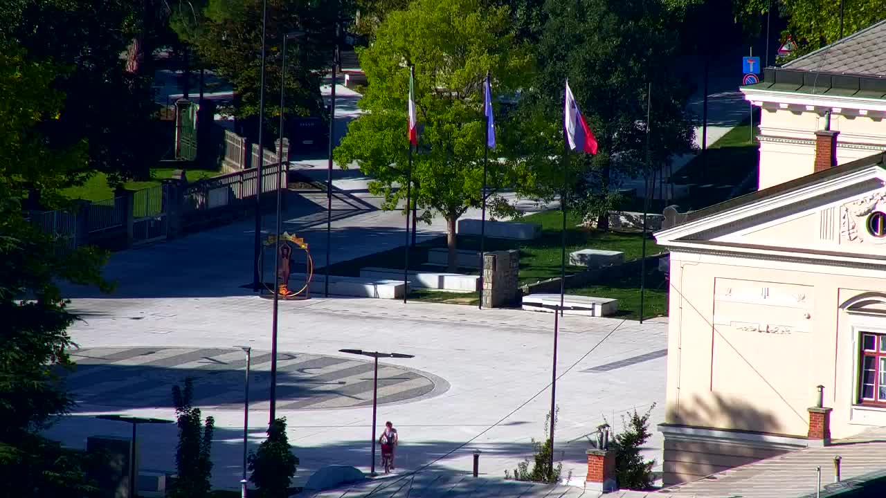 Nova Gorica in Gorica: Čudovit Razgled iz Frančiškanskega Samostana Kostanjevica