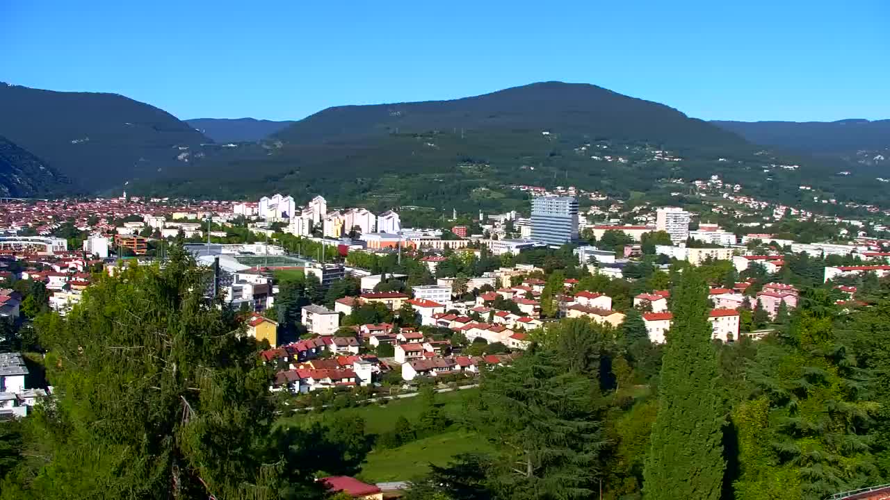 Nova Gorica et Gorizia : Vue Imprenable depuis le Monastère Franciscain de Kostanjevica