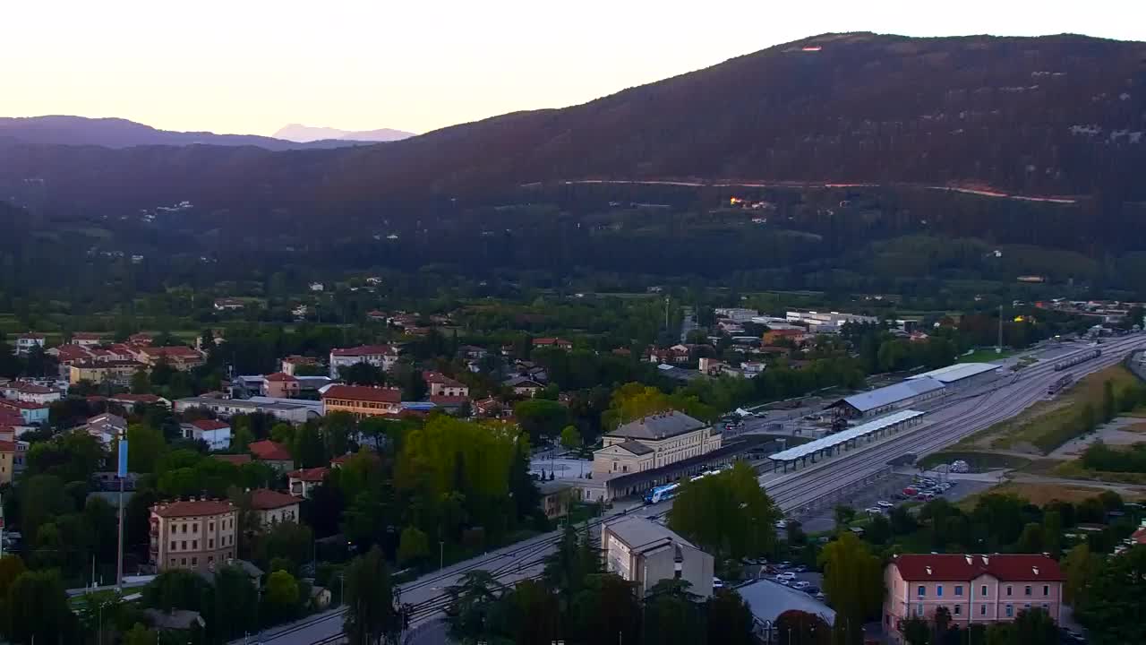Nova Gorica in Gorica: Čudovit Razgled iz Frančiškanskega Samostana Kostanjevica