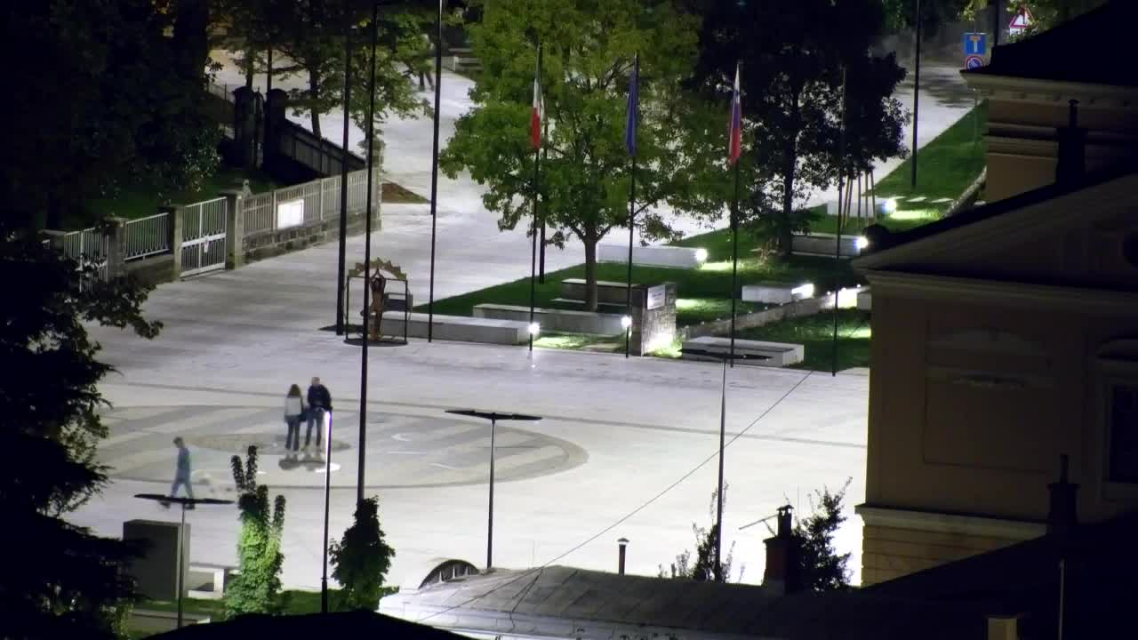 Nova Gorica in Gorica: Čudovit Razgled iz Frančiškanskega Samostana Kostanjevica