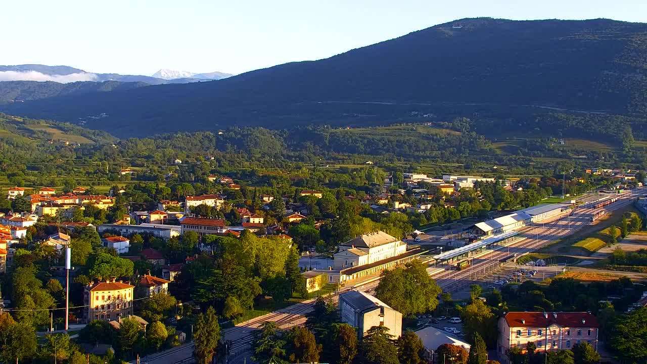Nova Gorica in Gorica: Čudovit Razgled iz Frančiškanskega Samostana Kostanjevica