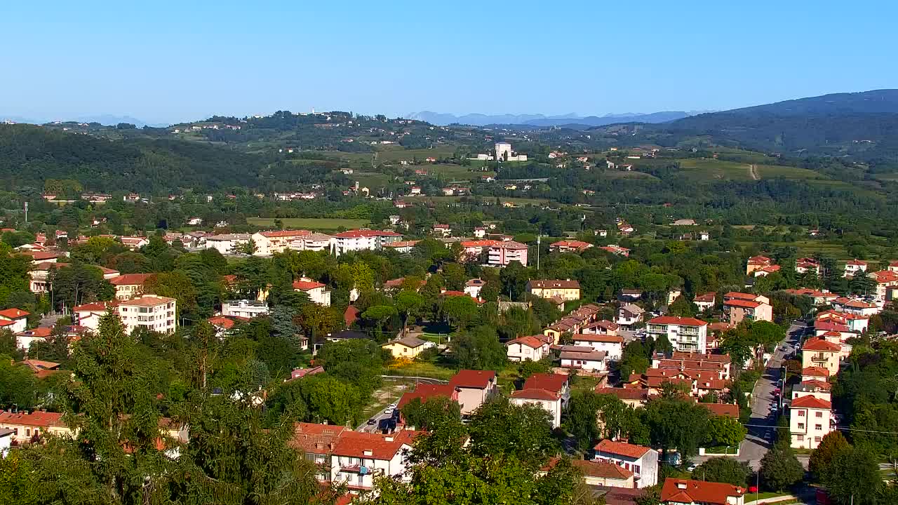 Nova Gorica in Gorica: Čudovit Razgled iz Frančiškanskega Samostana Kostanjevica
