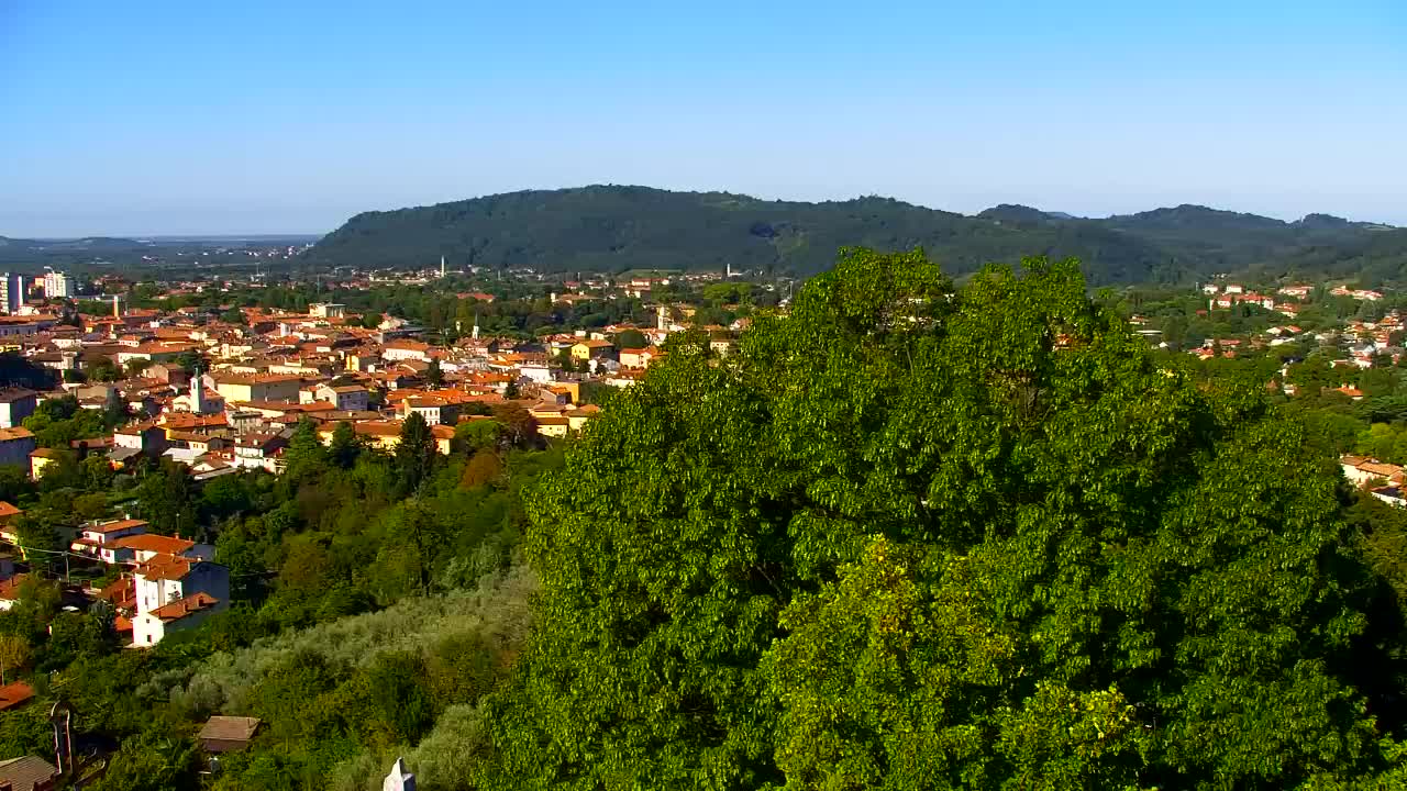 Nova Gorica in Gorica: Čudovit Razgled iz Frančiškanskega Samostana Kostanjevica