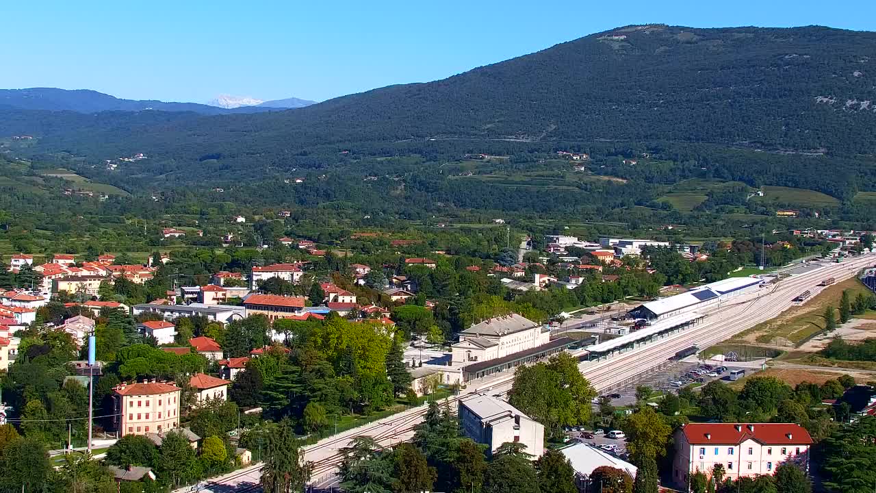 Nova Gorica et Gorizia : Vue Imprenable depuis le Monastère Franciscain de Kostanjevica