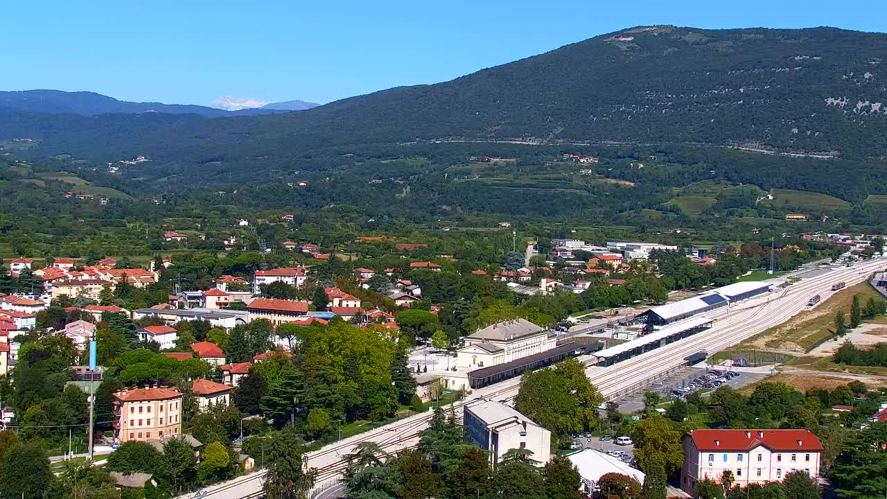 Nova Gorica in Gorica: Čudovit Razgled iz Frančiškanskega Samostana Kostanjevica