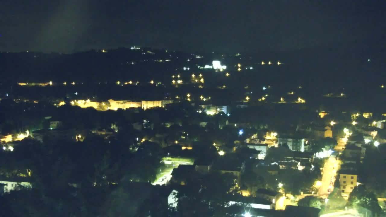 Nova Gorica in Gorica: Čudovit Razgled iz Frančiškanskega Samostana Kostanjevica
