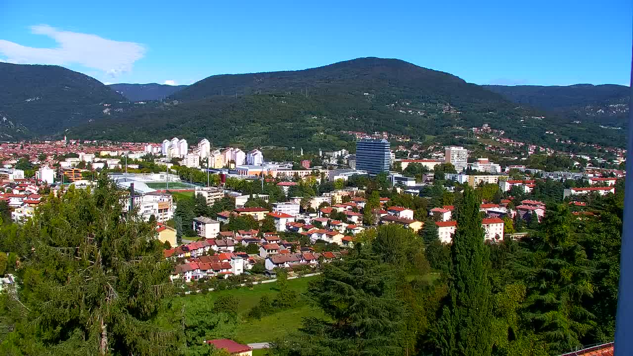 Nova Gorica in Gorica: Čudovit Razgled iz Frančiškanskega Samostana Kostanjevica