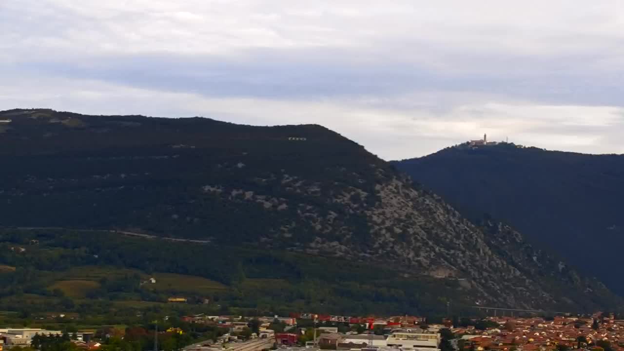 Nova Gorica in Gorica: Čudovit Razgled iz Frančiškanskega Samostana Kostanjevica