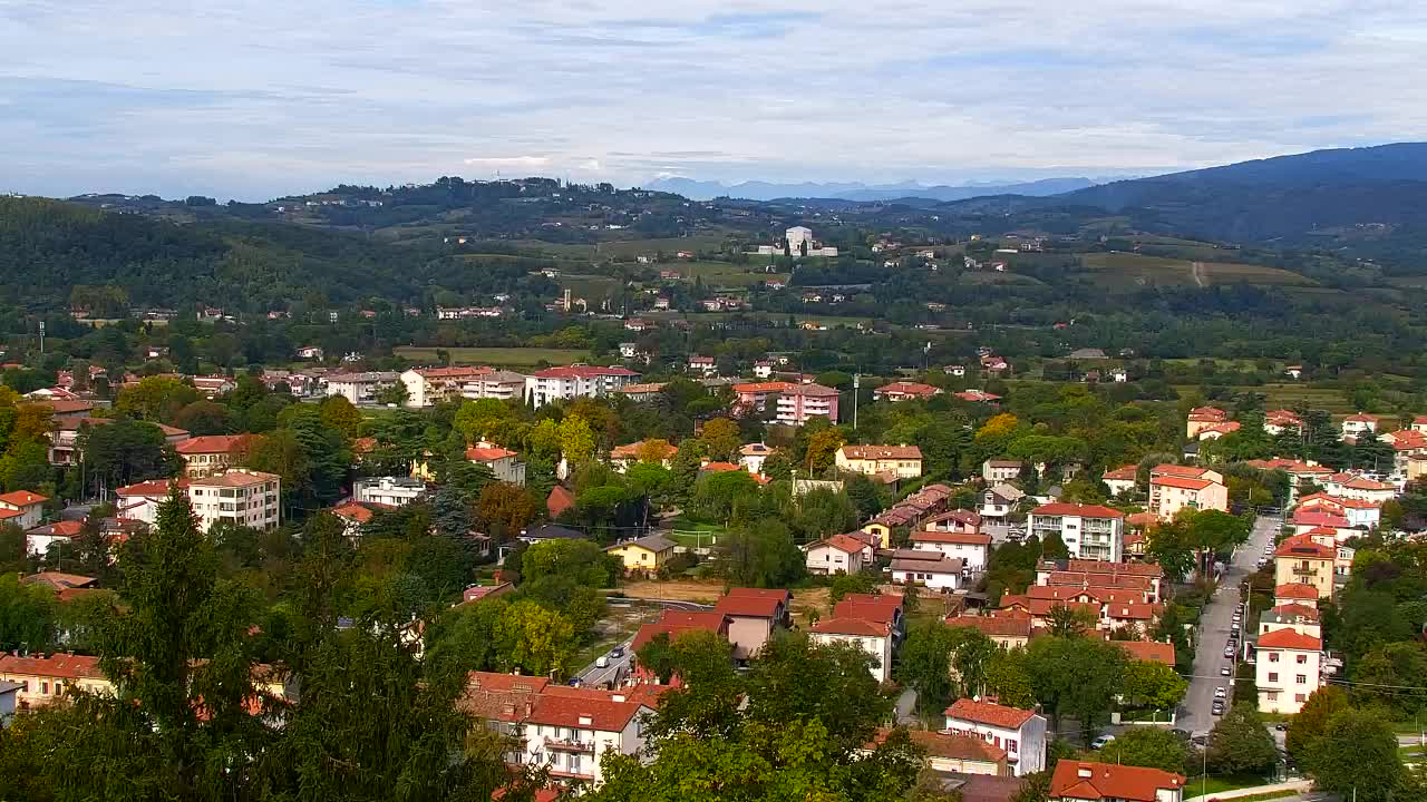Nova Gorica in Gorica: Čudovit Razgled iz Frančiškanskega Samostana Kostanjevica