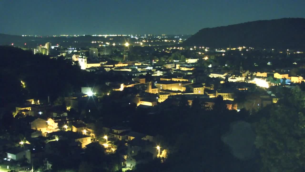 Nova Gorica i Gorica: Prekrasan Pogled iz Franjevačkog Samostana Kostanjevica
