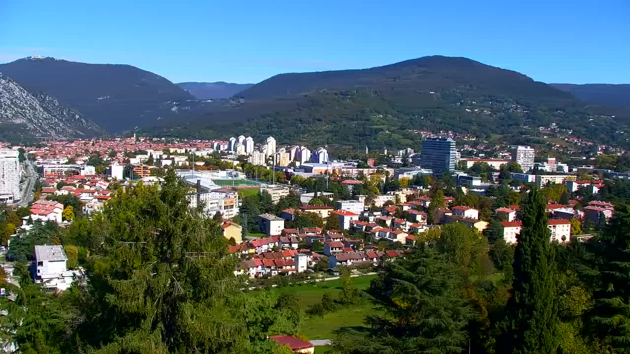 Nova Gorica i Gorica: Prekrasan Pogled iz Franjevačkog Samostana Kostanjevica
