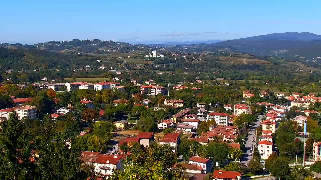 Nova Gorica i Gorica: Prekrasan Pogled iz Franjevačkog Samostana Kostanjevica