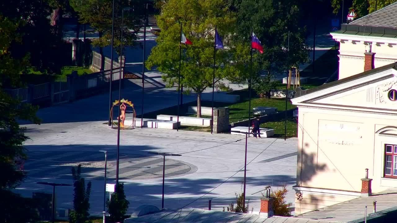 Nova Gorica i Gorica: Prekrasan Pogled iz Franjevačkog Samostana Kostanjevica