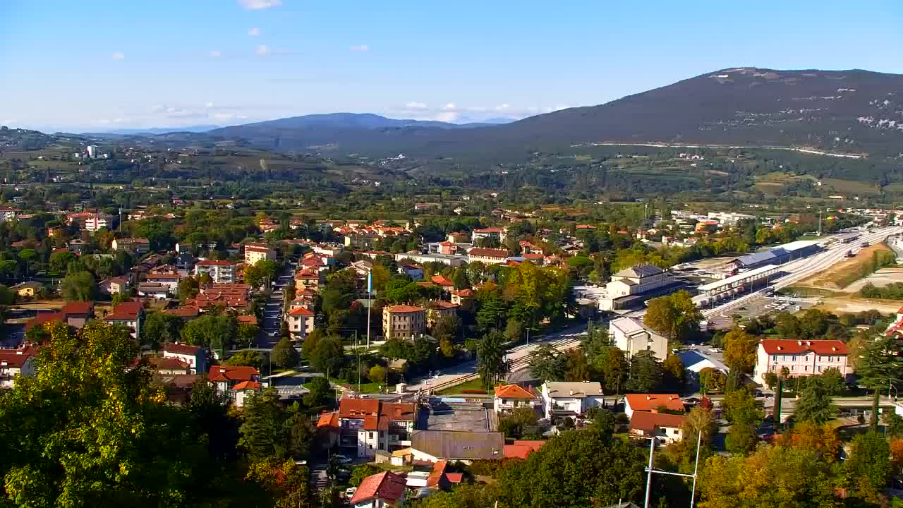 Nova Gorica i Gorica: Prekrasan Pogled iz Franjevačkog Samostana Kostanjevica