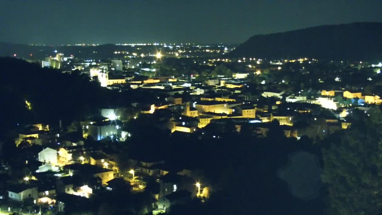 Nova Gorica in Gorica: Čudovit Razgled iz Frančiškanskega Samostana Kostanjevica